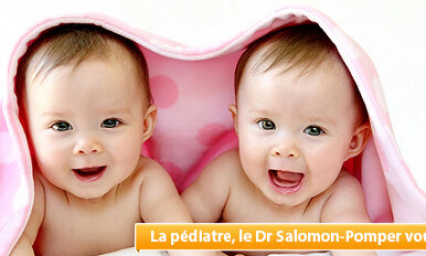 Notre Pédiatre vous répond : faut-il séparer des jumeaux ?