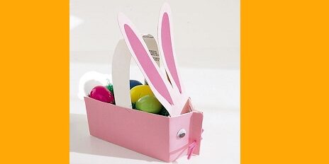 Panier de pâques à faire fabriquer par les enfants