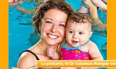 Percer les oreilles de bébé : compatible avec la piscine ?