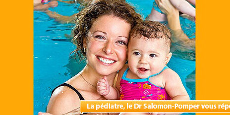 Percer les oreilles de bébé : compatible avec la piscine ?