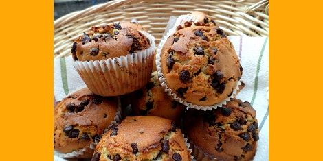 Recette des muffins aux pépites de chocolat facile pour les enfants