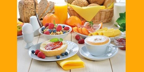 Un petit déjeuner équilibré pour bien commencer la journée !