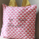 Découvrez le coussin chat lilo bibelo