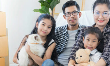 déménagement famille