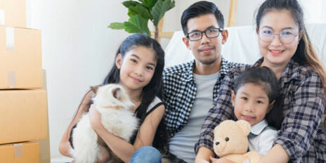 déménagement famille